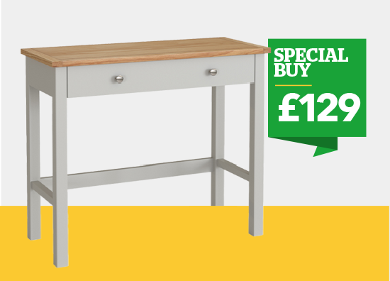 Bromley Grey Desk >